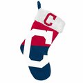 Forever Collectibles Cleveland Indians Stocking Basic Design 2018 Holiday 9141892754